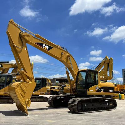 Excavateur d'occasion CAT 325CL fiable Caterpillar d'occasion 325CL avec une longueur de transport de 9,6 m